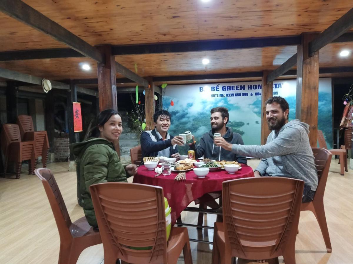 Ba Be Green Homestay Bac Kan Bagian luar foto